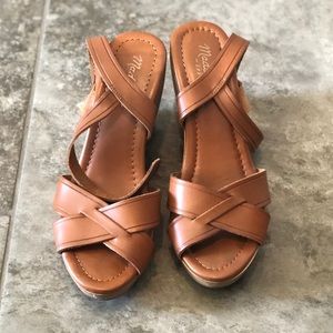 Madewell wedges size 7
